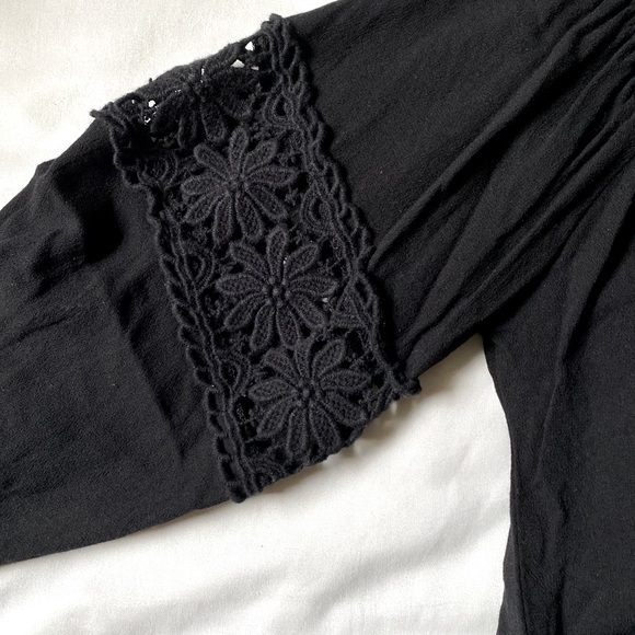 Black Crop Top - Picture 2 of 2